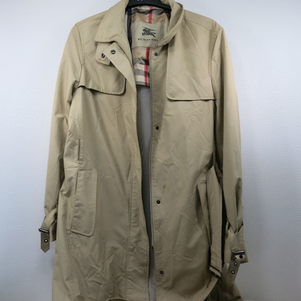Burberry Rain Jacket Coat Tess Trench 2090553 12 R